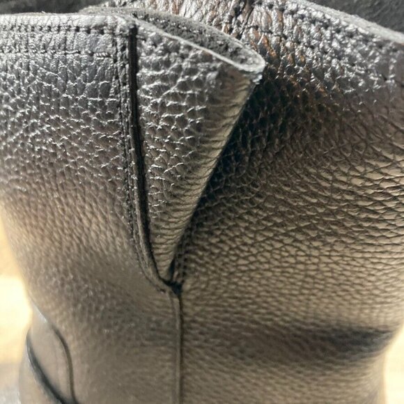 Harley Davidson Jerilyn Double Buckle Black Motorcycle Boots Women's Size 7M - Picture 11 of 12